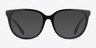 Coach HC6260U Black AcetateEyeglass Frames from EyeBuyDirect, with Tinted Lenses