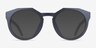 Oakley OX8139 Hstn Matte Blue PlastiqueMontures de lunettes de vue d'EyeBuyDirect, Avec des Verres Teintés