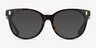 Ralph RA7182U Écaille Noire AcétateMontures de lunettes de vue d'EyeBuyDirect, Avec des Verres Teintés