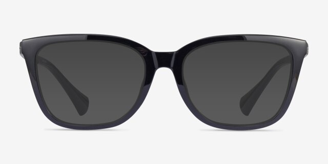Ralph RA7178U Black PlasticEyeglass Frames from EyeBuyDirect, with Tinted Lenses