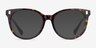 Ralph RA7182U Tortoise AcetateEyeglass Frames from EyeBuyDirect, with Tinted Lenses