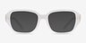 Ray-Ban RB7258 SHEA Cream Eco-friendlyEyeglass Frames from EyeBuyDirect, with Tinted Lenses