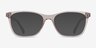 Vogue Eyewear VO5632B Transparent Caramel Eco-friendlyEyeglass Frames from EyeBuyDirect, with Tinted Lenses