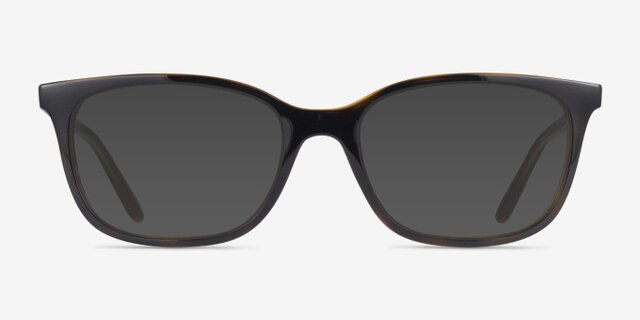 Vogue Eyewear VO5621 Écaille Noire Éco-responsableMontures de lunettes de vue d'EyeBuyDirect, Avec des Verres Teintés