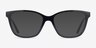Vogue Eyewear VO5518 Black PlasticEyeglass Frames from EyeBuyDirect, with Tinted Lenses