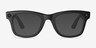 Ray-Ban Meta Wayfarer Matte Black Plastic from EyeBuyDirect, with Tinted Lenses