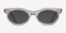 Ray-Ban RB2242V Photo Waves Purple PlastiqueMontures de lunettes de vue d'EyeBuyDirect, Avec des Verres Teintés