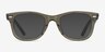 Ray-Ban RB4340V Wayfarer Photo Striped Gray PlasticEyeglass Frames from EyeBuyDirect, with Tinted Lenses