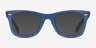 Ray-Ban RB5121F Photo Striped Blue AcetateEyeglass Frames from EyeBuyDirect, with Tinted Lenses