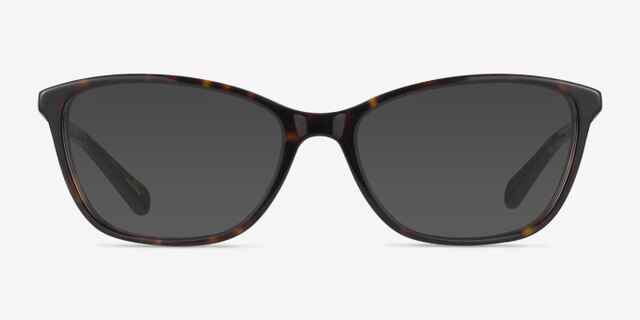 Coach HC6121 Dark Tortoise AcetateEyeglass Frames from EyeBuyDirect, with Tinted Lenses