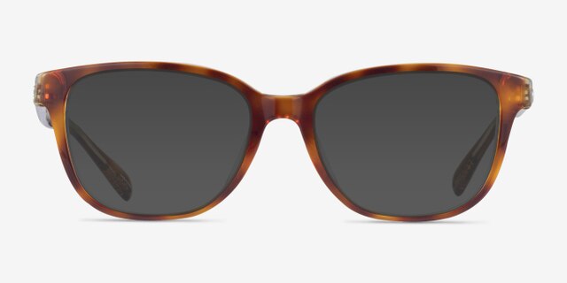 Coach HC6224U Dark Tortoise AcetateEyeglass Frames from EyeBuyDirect, with Tinted Lenses