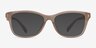 Coach HC6231U Milky Light Brown AcetateEyeglass Frames from EyeBuyDirect, with Tinted Lenses