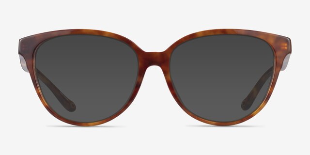 Coach HC6234F Caramel Tortoise AcetateEyeglass Frames from EyeBuyDirect, with Tinted Lenses