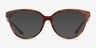 Coach HC6234F Caramel Tortoise AcetateEyeglass Frames from EyeBuyDirect, with Tinted Lenses