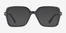 Oakley Sharp Line Satin Black Eco-friendlyEyeglass Frames from EyeBuyDirect, with Tinted Lenses