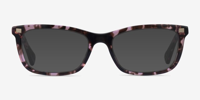Ralph RA7089 Tortoise Purple AcetateEyeglass Frames from EyeBuyDirect, with Tinted Lenses