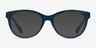 Ralph RA7094 Blue Purple AcetateEyeglass Frames from EyeBuyDirect, with Tinted Lenses