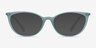 Ralph RA7123 Green Plastic-metalEyeglass Frames from EyeBuyDirect, with Tinted Lenses