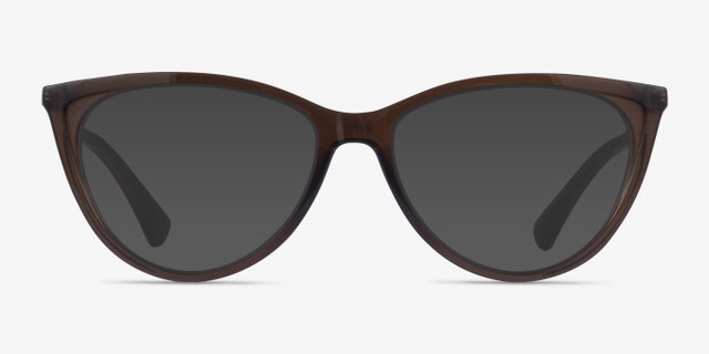 Ralph RA7131 Brown PlasticEyeglass Frames from EyeBuyDirect, with Tinted Lenses