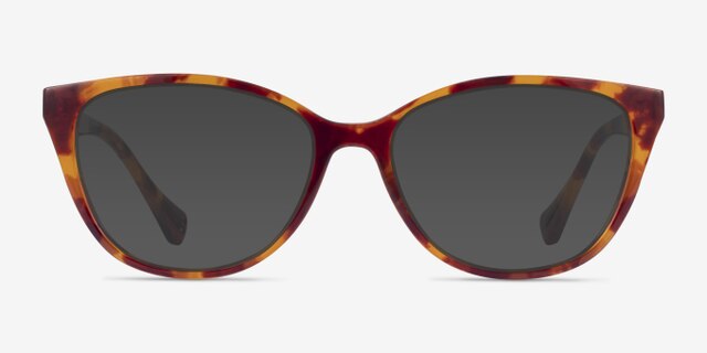 Ralph RA7135 Tortoise PlasticEyeglass Frames from EyeBuyDirect, with Tinted Lenses