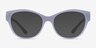 Vogue Eyewear VO5527 Blue PlasticEyeglass Frames from EyeBuyDirect, with Tinted Lenses