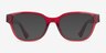 Armani Exchange AX3134U Shiny Transparent Cherry Alternative MaterialsEyeglass Frames from EyeBuyDirect, with Tinted Lenses