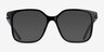 Armani Exchange AX3132F Shiny Black AcétateMontures de lunettes de vue d'EyeBuyDirect, Avec des Verres Teintés