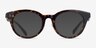 Coach HC6280D Dark Tortoise AcetateEyeglass Frames from EyeBuyDirect, with Tinted Lenses