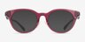 Coach HC6280D Transparent Burgundy AcétateMontures de lunettes de vue d'EyeBuyDirect, Avec des Verres Teintés
