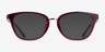 Coach HC6272F Milky Merlot Acetate-metalMontures de lunettes de vue d'EyeBuyDirect, Avec des Verres Teintés