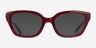 Coach HC6270U Milky Cherry Matériaux biosourcésMontures de lunettes de vue d'EyeBuyDirect, Avec des Verres Teintés