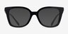 Coach HC6274U Black AcetateEyeglass Frames from EyeBuyDirect, with Tinted Lenses