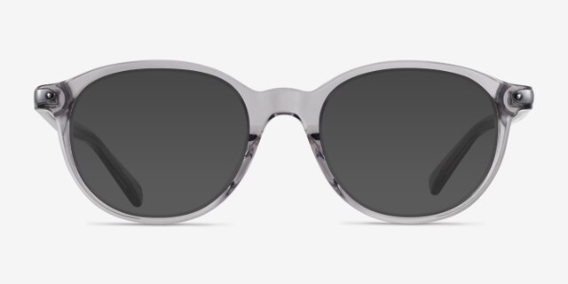 Coach HC6167U Transparent Gray AcetateEyeglass Frames from EyeBuyDirect, with Tinted Lenses