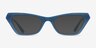 Vogue Eyewear VO5670 Opal Blue Eco-friendlyEyeglass Frames from EyeBuyDirect, with Tinted Lenses