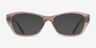 Vogue Eyewear VO5676 Transparent Brown Matériaux biosourcésMontures de lunettes de vue d'EyeBuyDirect, Avec des Verres Teintés