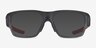 Oakley Versafuse SQ Satin Gray Smoke PlastiqueMontures de lunettes de vue d'EyeBuyDirect, Avec des Verres Teintés