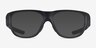 Oakley Versafuse SS Satin Black PlastiqueMontures de lunettes de vue d'EyeBuyDirect, Avec des Verres Teintés