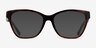 Coach HC6207U Caramel Tortoise AcetateEyeglass Frames from EyeBuyDirect, with Tinted Lenses