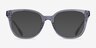 Coach HC6225U Dark Gray AcetateEyeglass Frames from EyeBuyDirect, with Tinted Lenses