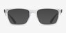 Ray-Ban RB7025 Transparent PlasticEyeglass Frames from EyeBuyDirect, with Tinted Lenses