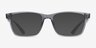 Ray-Ban RB7025 Light Gray PlasticEyeglass Frames from EyeBuyDirect, with Tinted Lenses