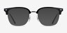 Ray-Ban RB7216 New Clubmaster Black Silver PlasticEyeglass Frames from EyeBuyDirect, with Tinted Lenses
