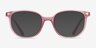 Ray-Ban Junior Ellot Transparent Pink PlasticEyeglass Frames from EyeBuyDirect, with Tinted Lenses