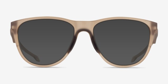 Oakley Admission Matte Sepia PlasticEyeglass Frames from EyeBuyDirect, with Tinted Lenses