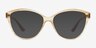 Vogue Eyewear VO5489 Top Texture Brown PlasticEyeglass Frames from EyeBuyDirect, with Tinted Lenses