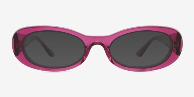 Vogue Eyewear VO5596 Transparent Violet AcetateEyeglass Frames from EyeBuyDirect, with Tinted Lenses