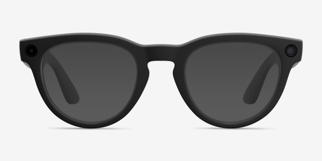 Ray-Ban Meta Headliner (Gen 2) Matte Black Plastic from EyeBuyDirect, with Tinted Lenses