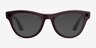 Ray-Ban Meta Skyler (Gen 2) Shiny Mystic Violet Plastic from EyeBuyDirect, with Tinted Lenses