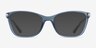 Vogue Eyewear VO5378 Transparent Blue PlasticEyeglass Frames from EyeBuyDirect, with Tinted Lenses