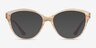 Vogue Eyewear VO5489 Top Texture Brown Honey PlasticEyeglass Frames from EyeBuyDirect, with Tinted Lenses